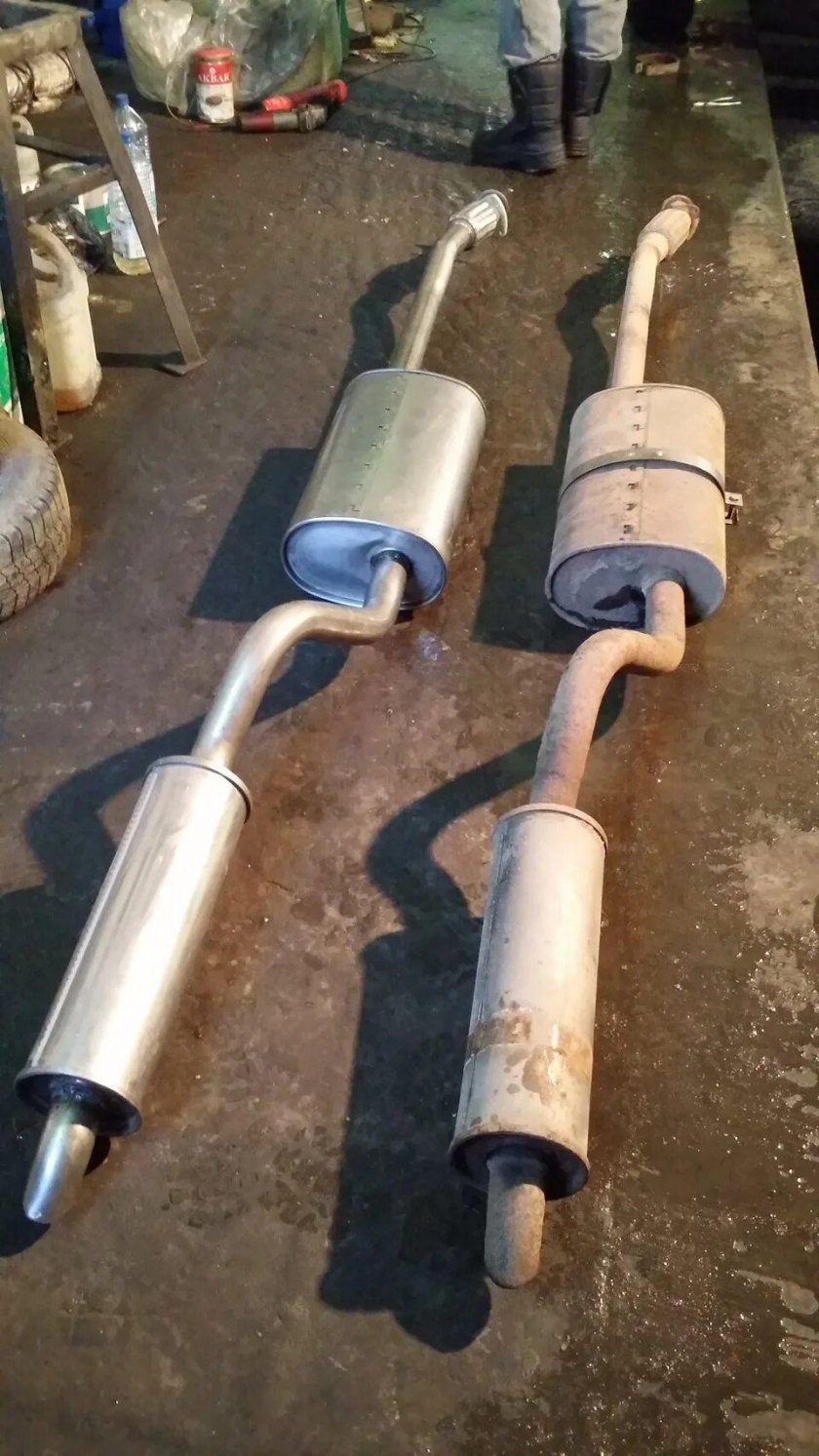 Глушитель УАЗ Патриот 2019 нержавейка