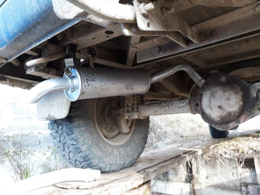 Выхлопная система УАЗ Патриот евро 2