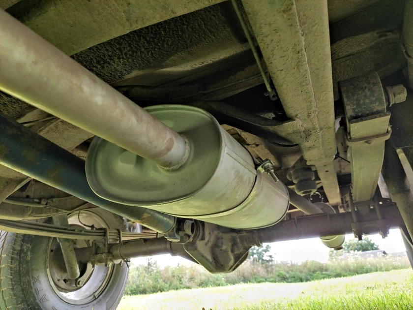 Система выхлопа УАЗ Патриот 409 двигатель