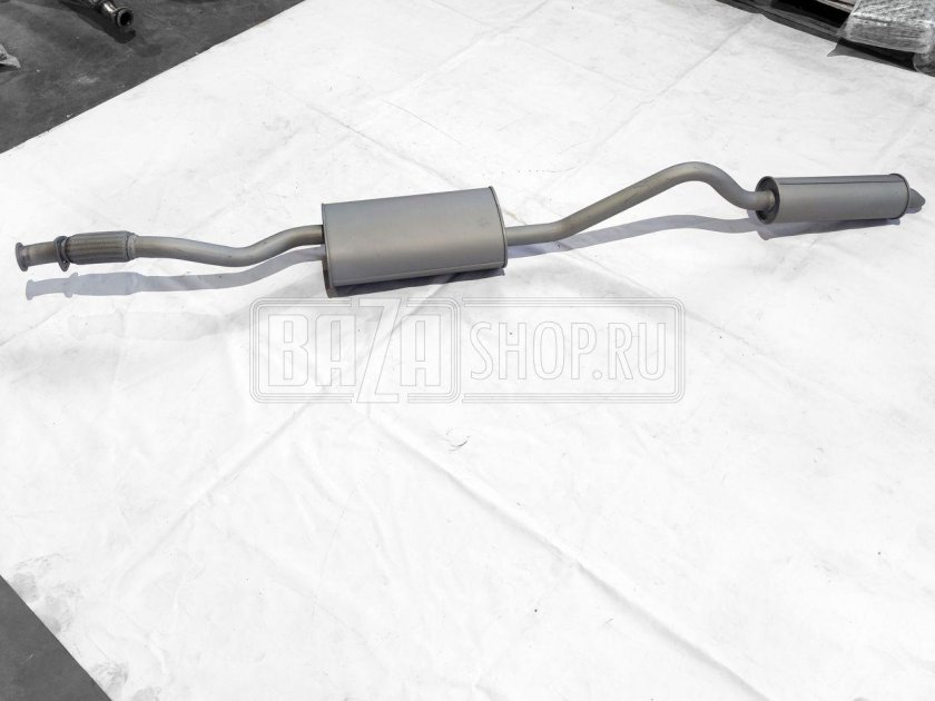 Глушитель УАЗ Патриот с 11.2016, дв. 40906 Евро-5 (с резонатором)