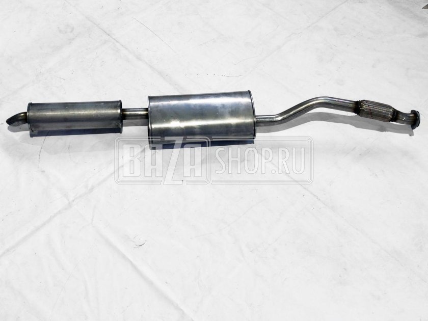 Глушитель УАЗ Патриот с 11.2016, дв. 40906 Евро-5 (с резонатором)