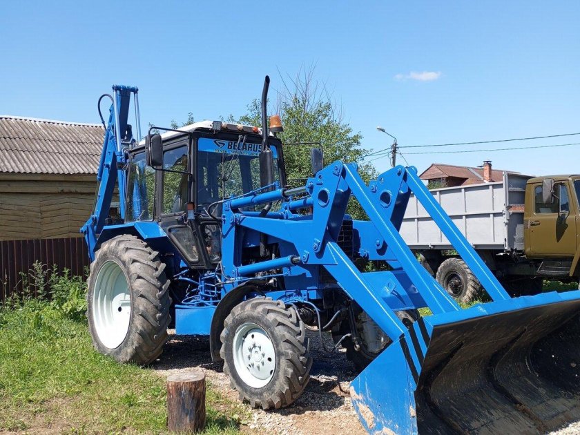 Мтз 92п экскаватор погрузчик