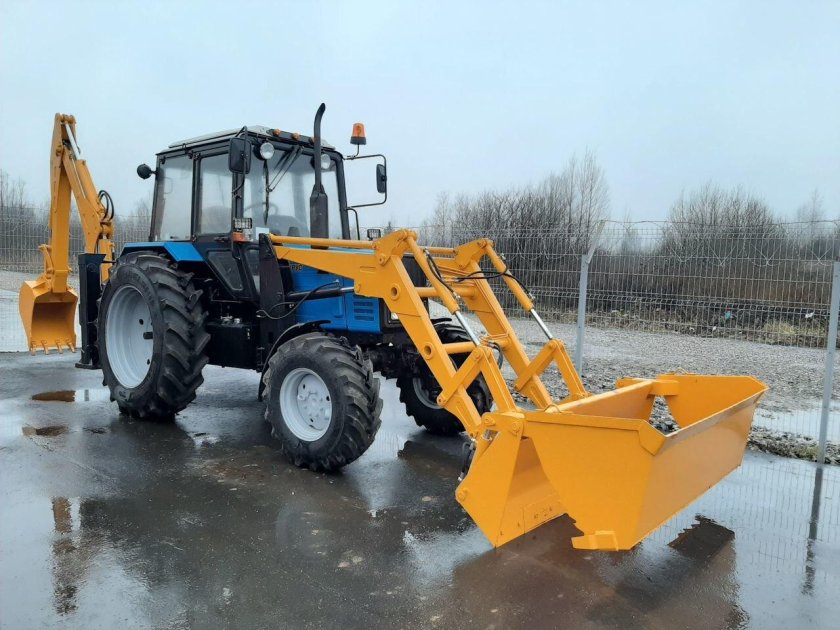 МТЗ 92п экскаватор погрузчик