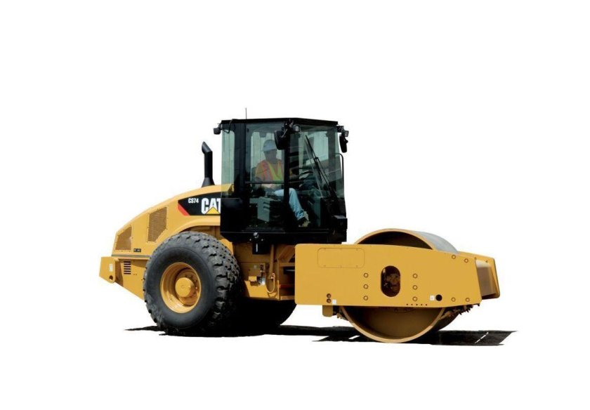 Виброкаток Caterpillar cs74b