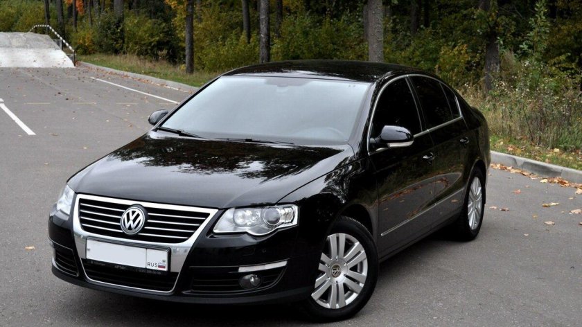 Фольксваген Пассат b6 черный