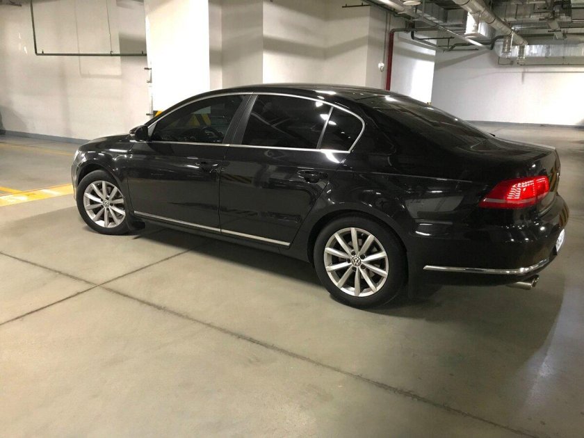 Volkswagen Passat b7 черный