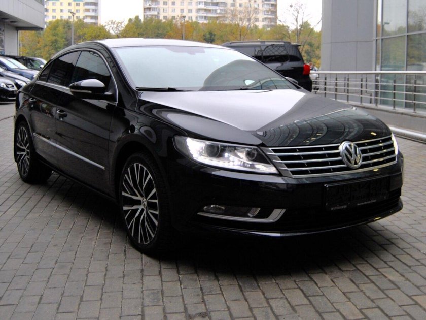 Фольксваген Пассат СС 2013 черный