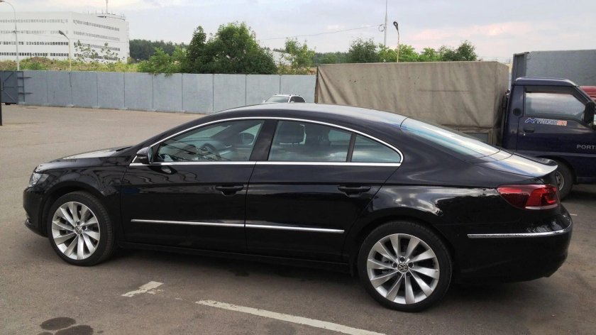 Фольксваген Пассат СС 2012 черный