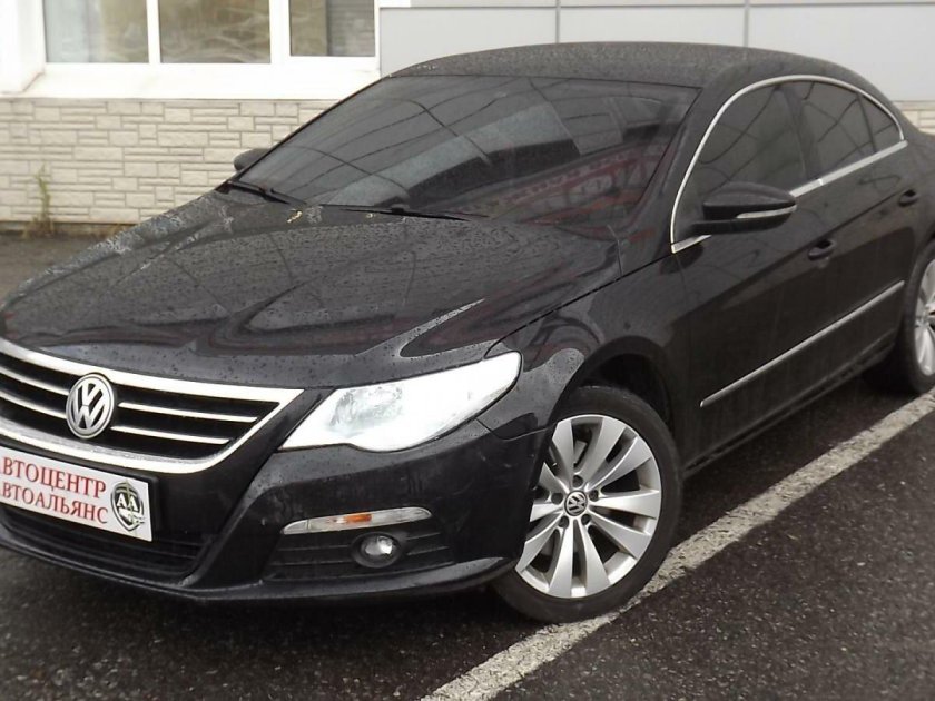 Фольксваген Пассат СС 2011 черный