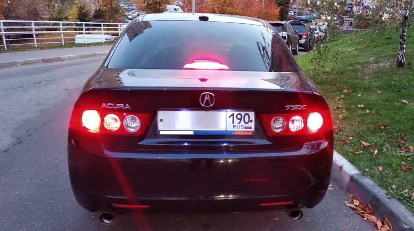 Задние фары Honda TSX Accord 7