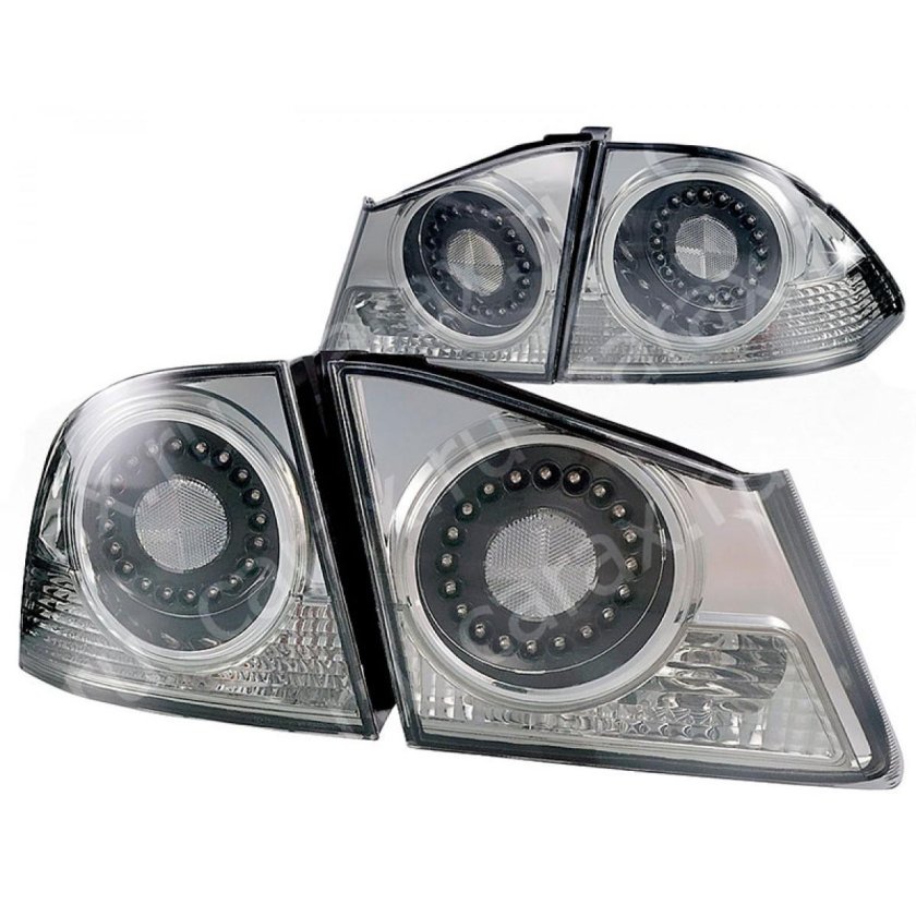 Диодные задние фонари Хонда Цивик 4д