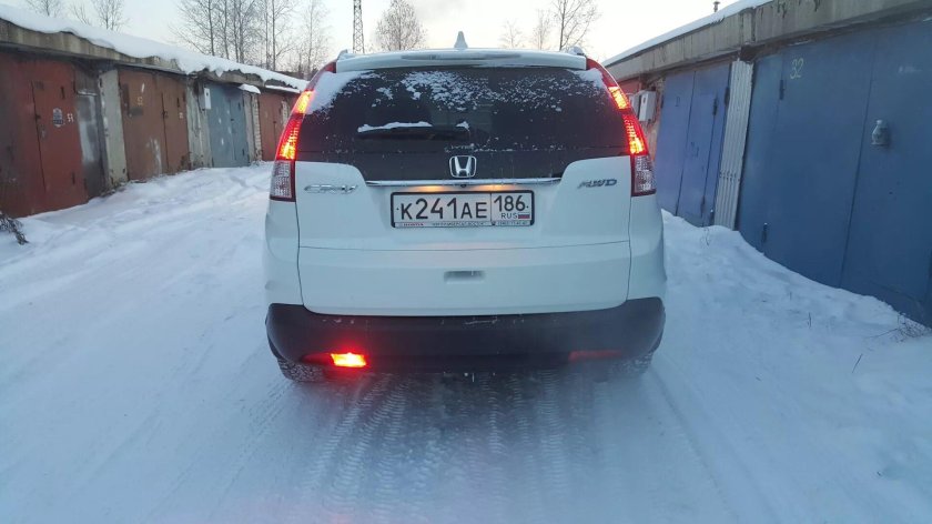 Honda CR-V 2.4 2013 сзади