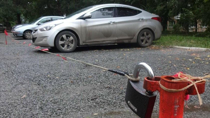 Трос для парковки