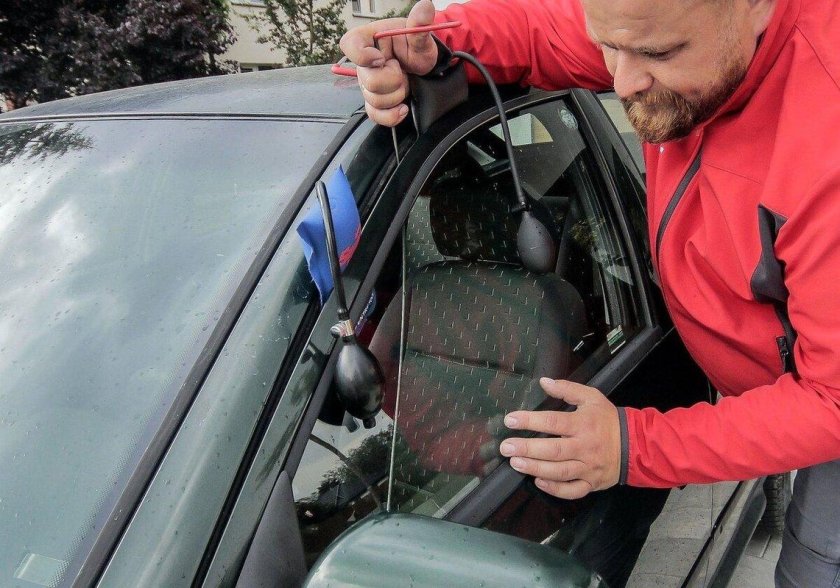 Вскрыть машину