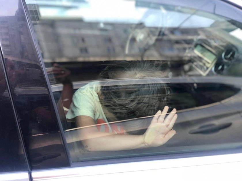 Заперли машину