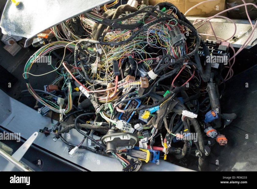 Куча проводов