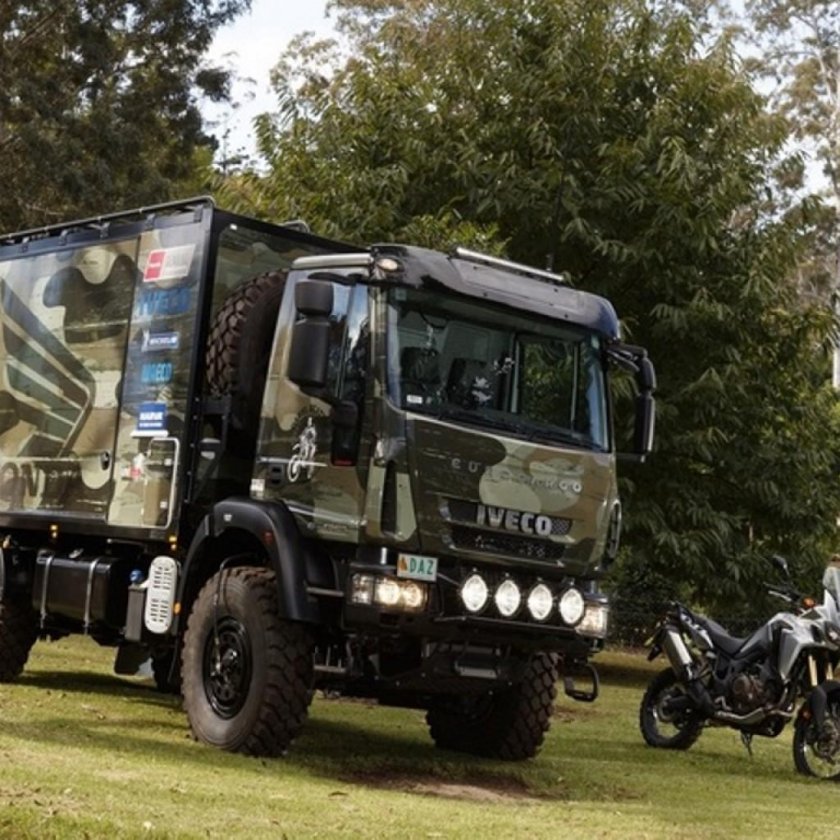 Ивеко trakker военный