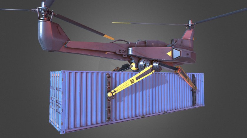 Дрон грузовой 100 кг