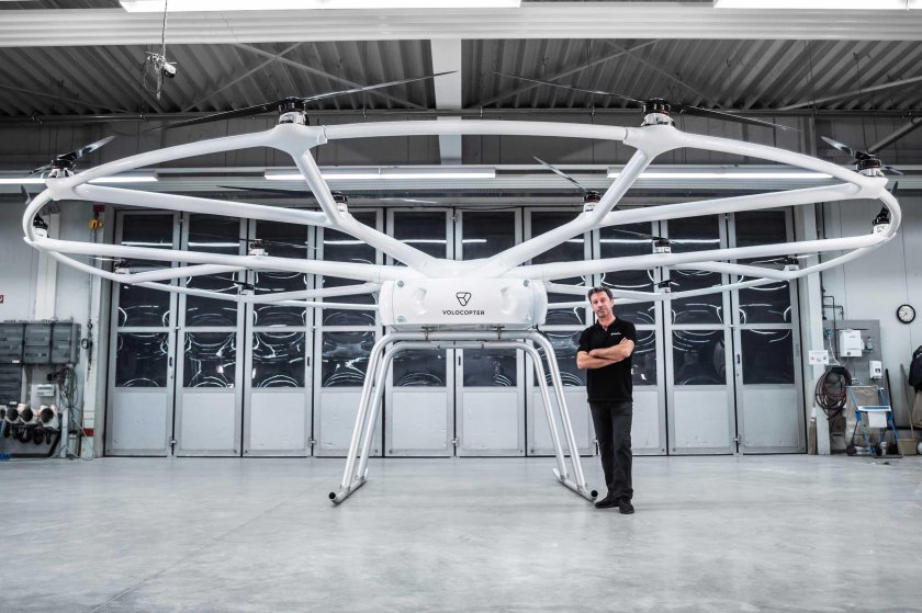 Грузовой дрон Volocopter