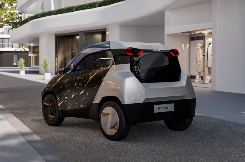 Двухместный электромобиль