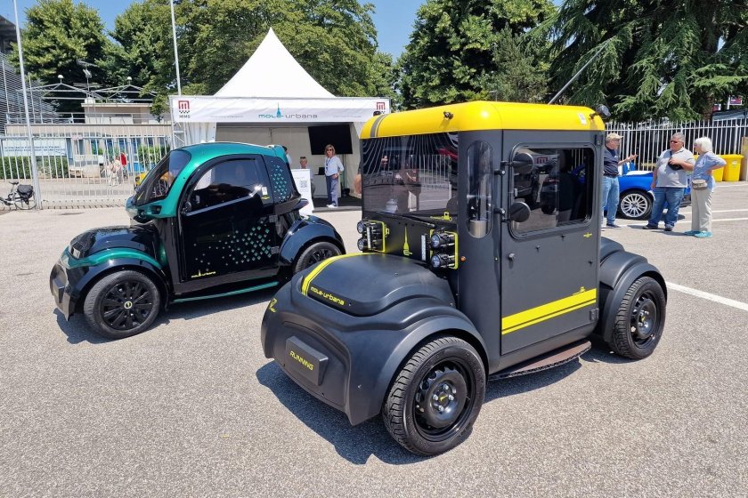 Итальянский электромобиль