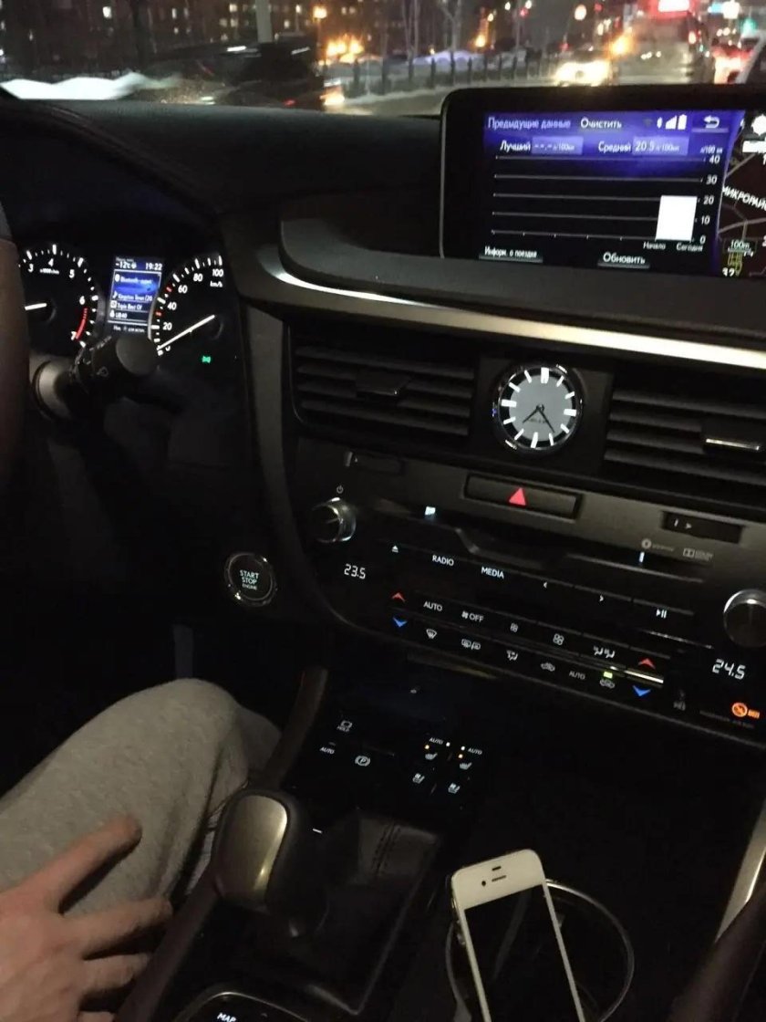 За рулем Лексус LX 570