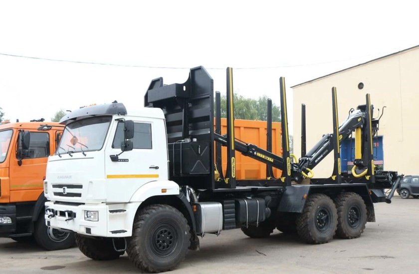 Сортиментовоз КАМАЗ 43118 С vm10l74