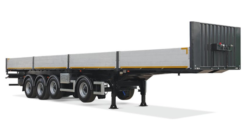 Полуприцеп бортовой Тонар b3-13 (9888)