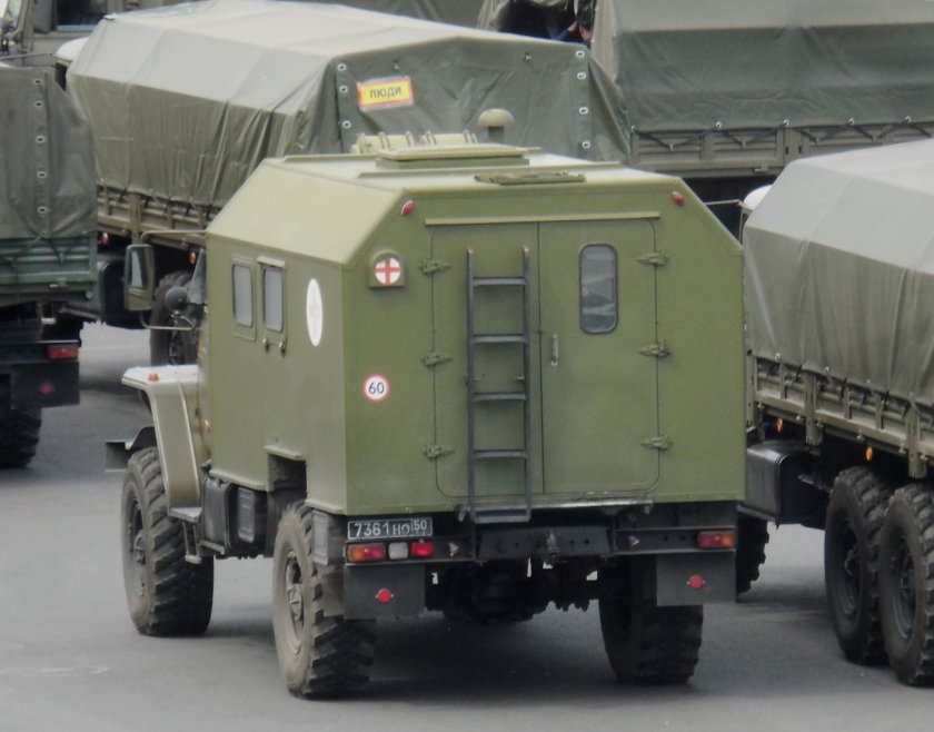 Санитарный автомобиль Урал ас4350