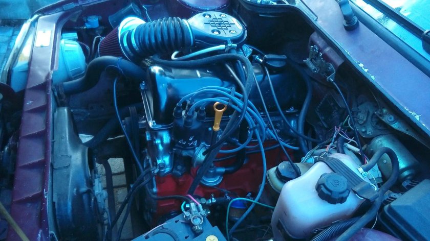 ИЖ 2126 моторный отсек