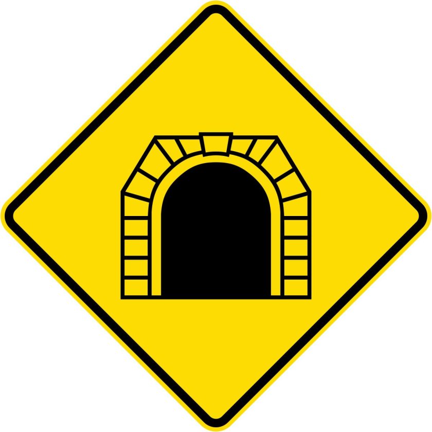 Дорожные знаки тоннель
