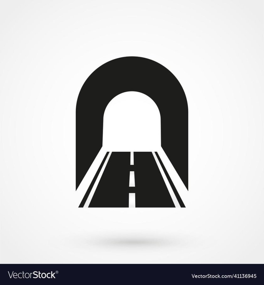 Тоннель значок