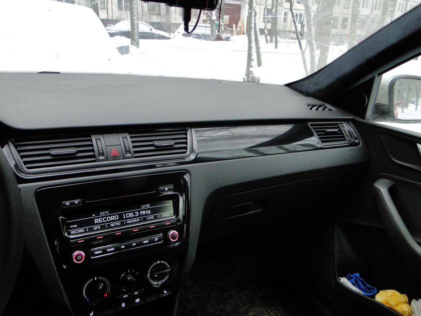 Панель шкода рапид