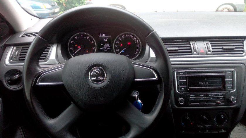 Панель Шкода Рапид 2018