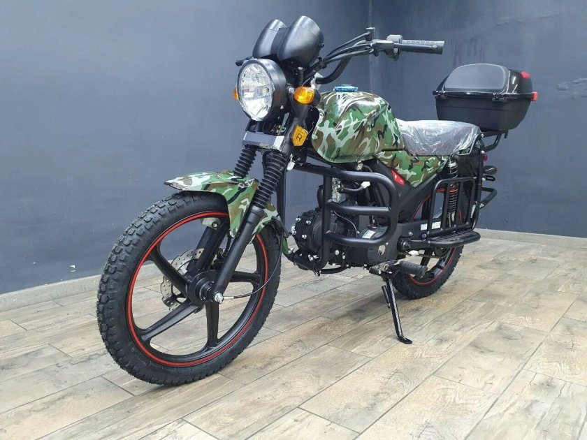 Мопед альфа ягуар лесник 110