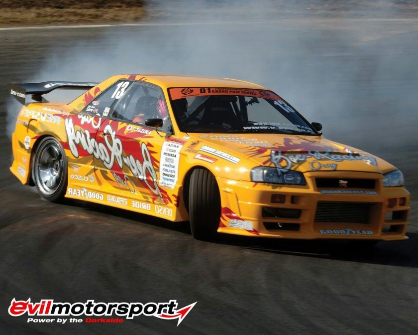 Nissan Skyline GTR r34 Drift