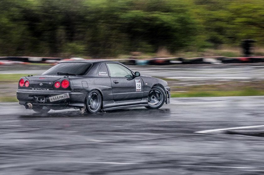 Nissan Skyline r33 дрифт