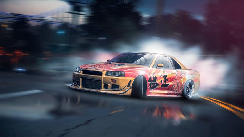Nissan GTR 34 Drift