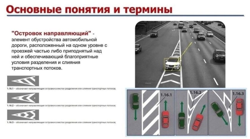 Направляющий островок безопасности