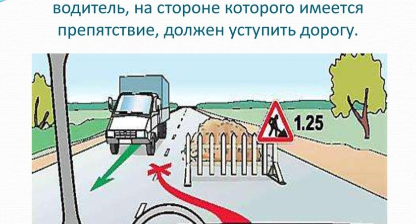 Встречный разъезд ПДД