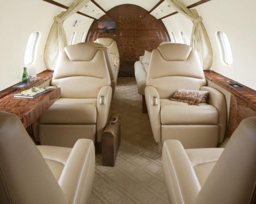 Самолет бизнес класс