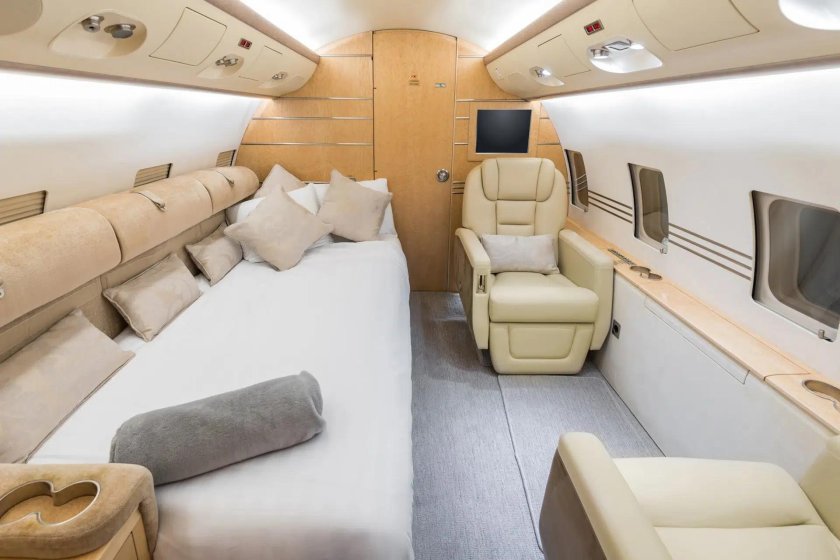 Bombardier Challenger 850 салон