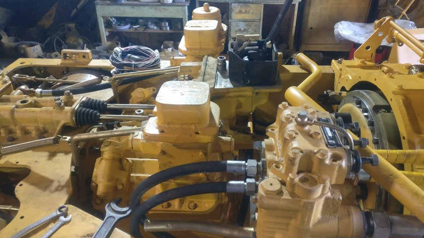 Устройство бульдозера