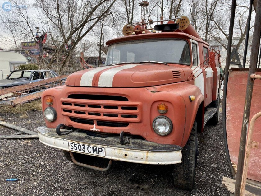 Пожарная машина зил 130