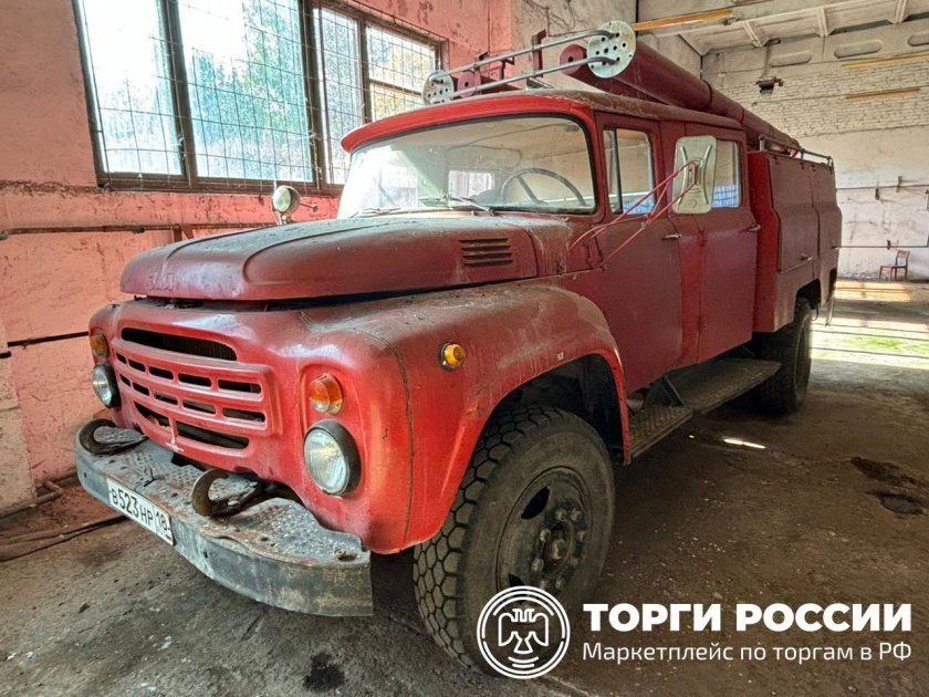 Пожарный зил 130