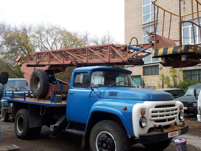 Зил 130 автовышка