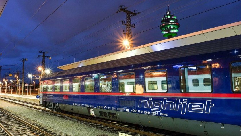 Поезд ÖBB Nightjet