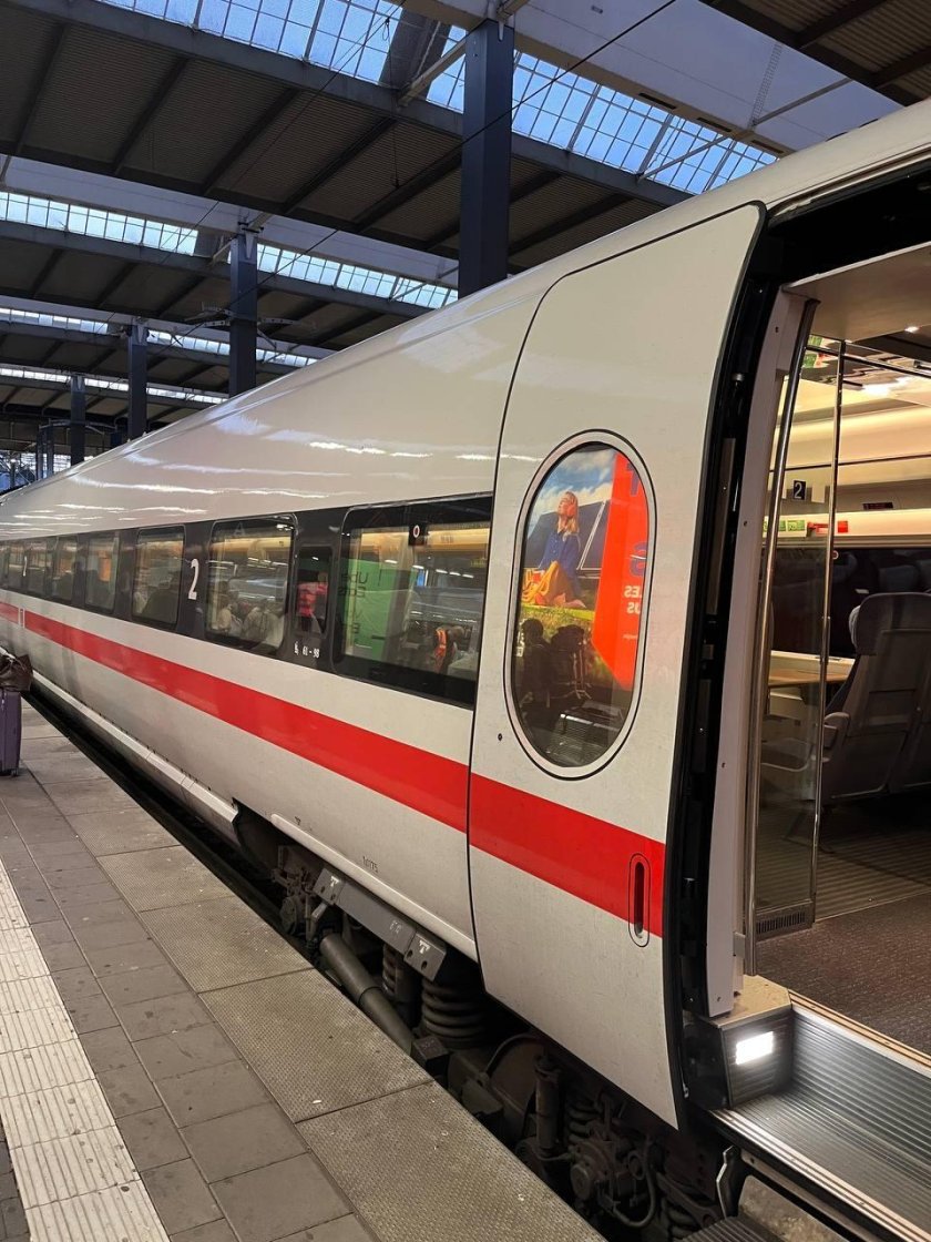 Поезда интерсити в германии