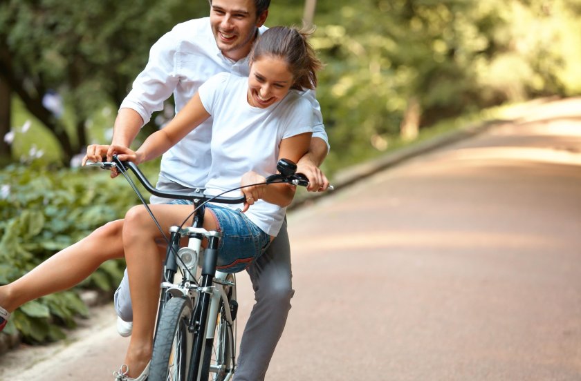 Вдвоем на велосипеде