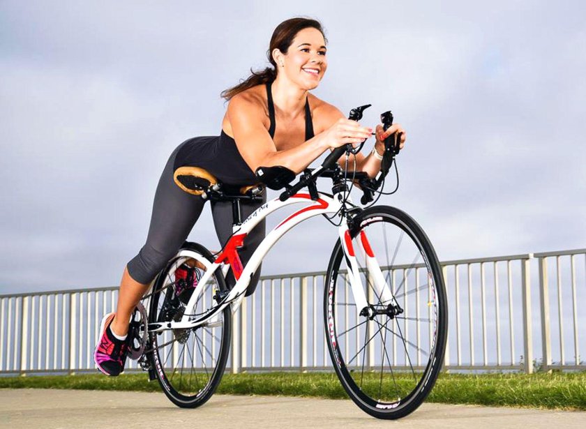 Лежачий велосипед